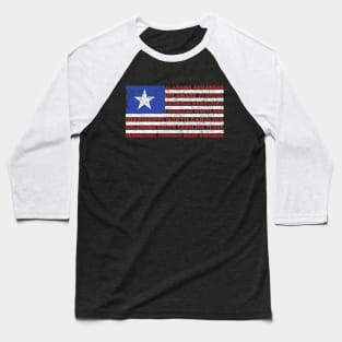 American Flag Southern States Baseball T-Shirt